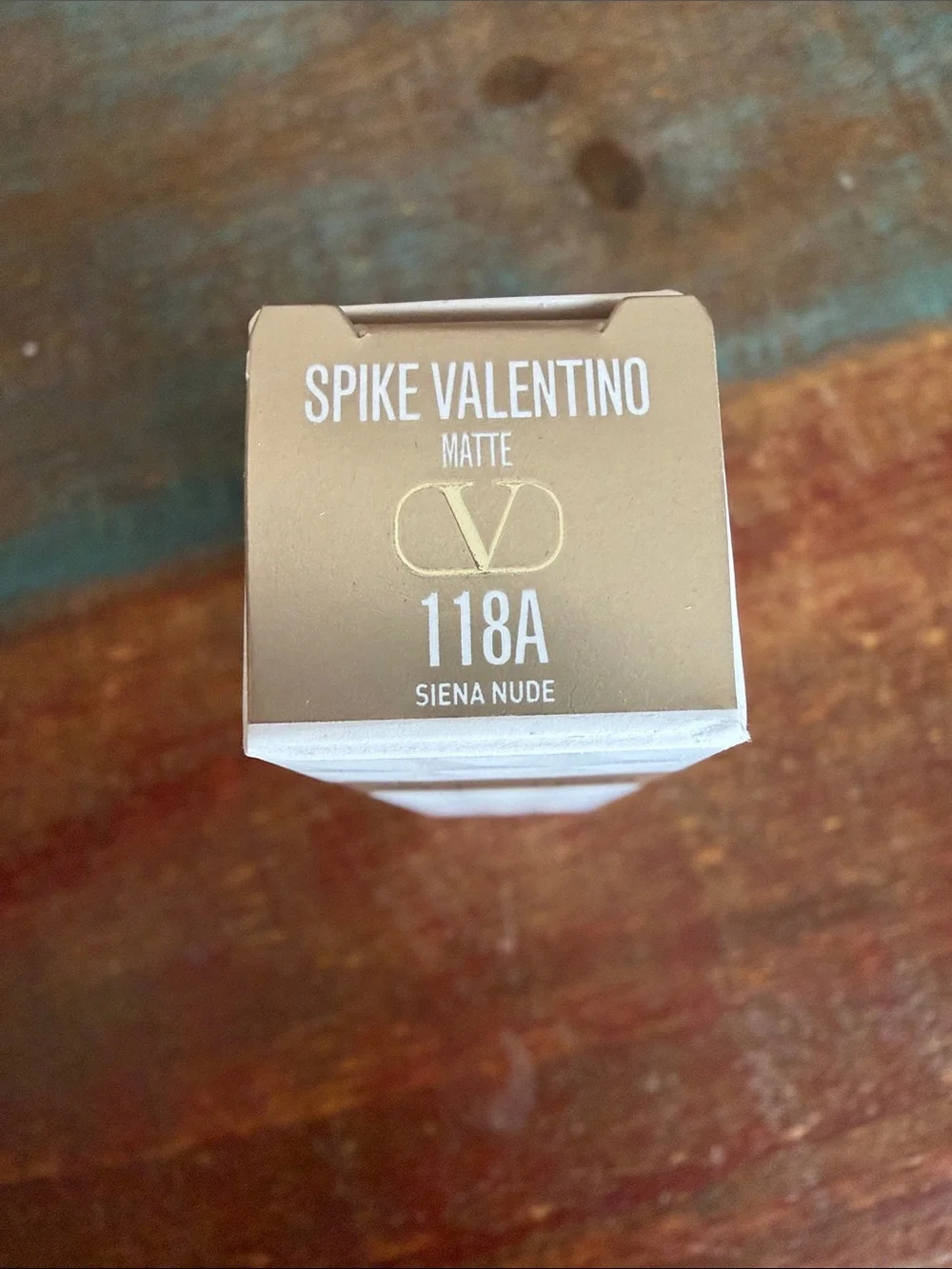New Valentino Spike Valentino Matte in Siena Nude shade full size